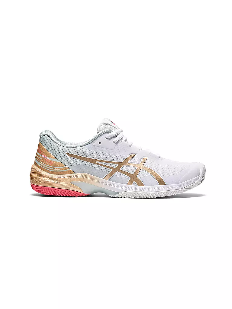 ASICS Damen Tennisschuhe Court Speed FF Clay L.E. weiB